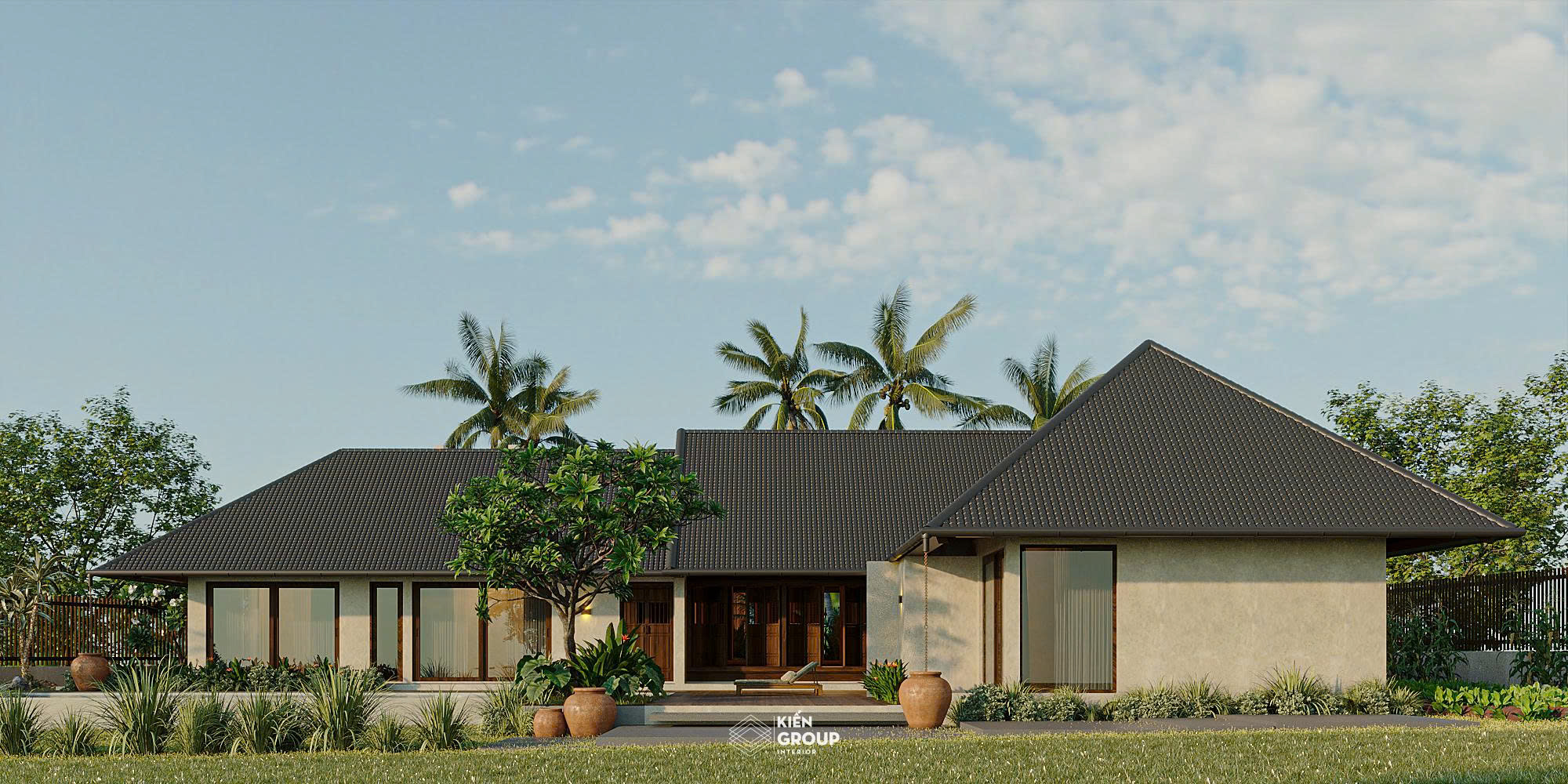 [HN] KIẾN TRÚC & NỘI THẤT NHÀ VƯỜN BA VÌ | HÀ NỘI